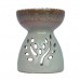 Hand Crafted Art Celadon Ceramic Essential Oil Burner